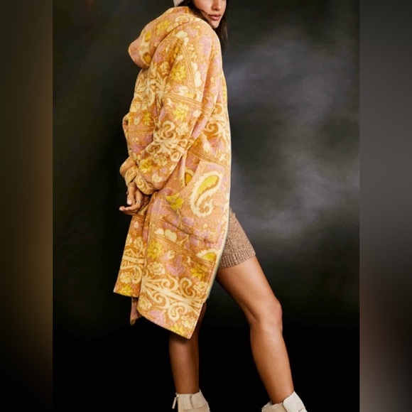 💫Free People💫 “ The Cozy Blanket Jacket” M-XL - Picture 2 of 7